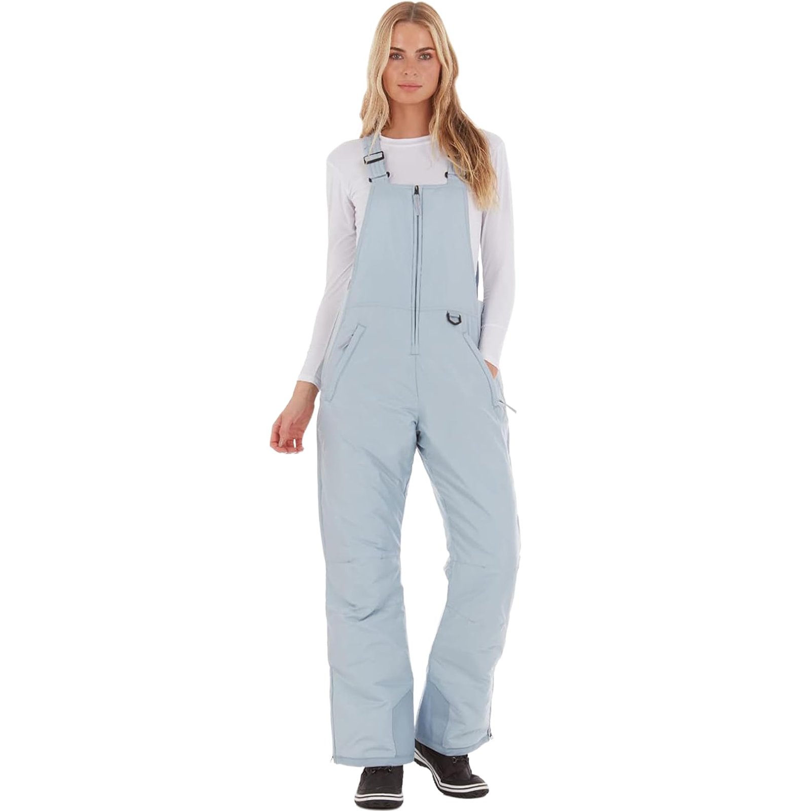 Arctic Quest Womens Insulated Water Resistant Ski Snow Bib Pants