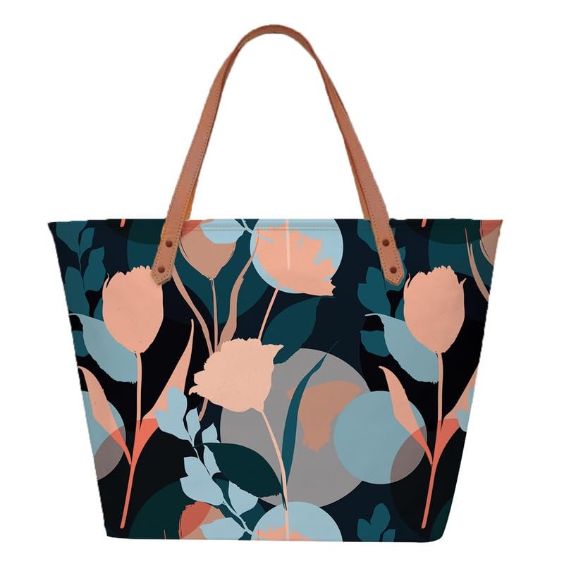 The Purple Tree Fatty Tote Bag for Women (1 Bag) Printed Tote, Handbag, Gift For Girlfriend, Mother, wife