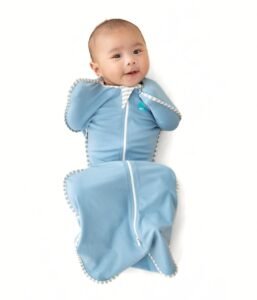 Love To Dream Swaddle Up, Baby Sleep Sack | 1.0 TOG, 5-8.6kgs, Dusky Blue