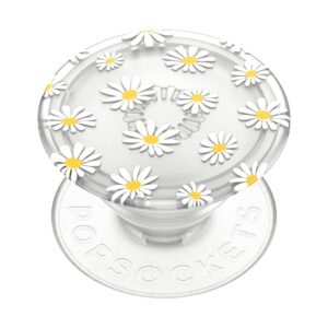 ​​​​PopSockets Phone Grip with Expanding Kickstand, Adhesive Grip – Translucent He Loves Me Not