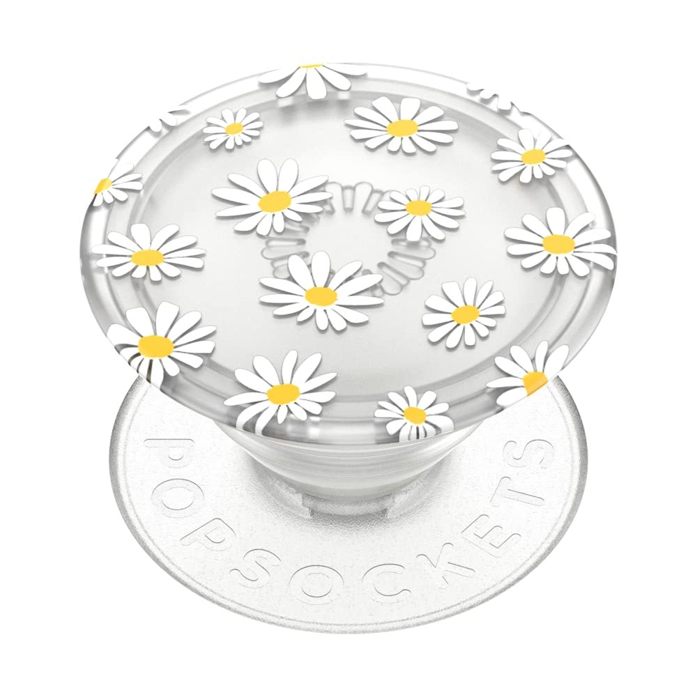 ​​​​PopSockets Phone Grip with Expanding Kickstand, Adhesive Grip – Translucent He Loves Me Not