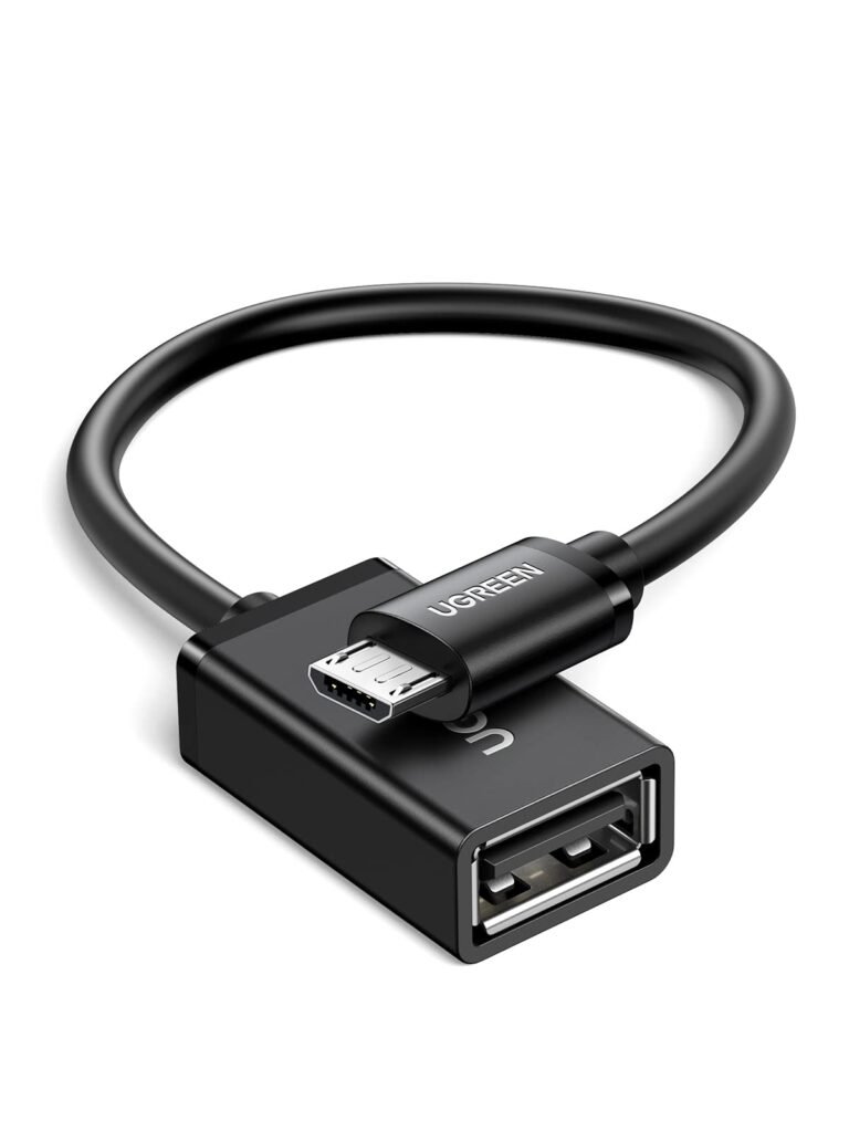 UGREEN 1-Pack Micro Male 2.0 to Female USB Adapter On The Go Adapter