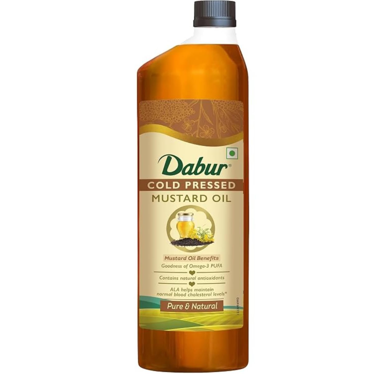 Dabur Cold Pressed Mustard Oil 1L