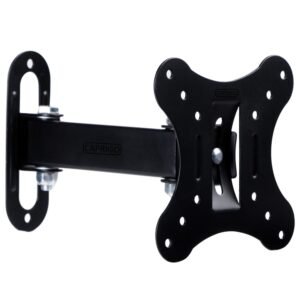 Caprigo Heavy Duty TV Wall Mount Stand for 12 to 27 inches LED/LCD/Monitor Screen’s, Full Motion Rotatable Universal TV & Monitor Wall Mount Bracket with Swivel & Tilt Adjustments (M416)