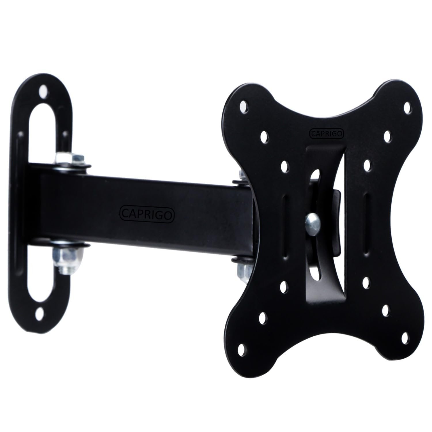 Caprigo Heavy Duty TV Wall Mount Stand for 12 to 27 inches LED/LCD/Monitor Screen’s, Full Motion Rotatable Universal TV & Monitor Wall Mount Bracket with Swivel & Tilt Adjustments (M416)