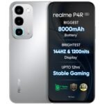 realme P4R 5G Smartphone, Silver Glare, 8000mAh Battery, 144Hz Display, 6 GB RAM, 128 GB