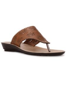 Bata Women’s Flats with Laser Cuts