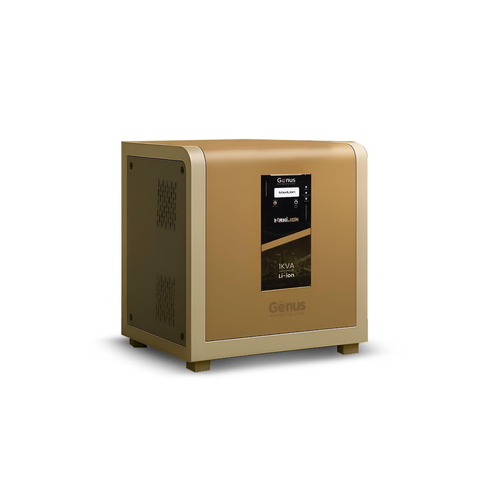 Genus MaxiLion 1000 VA Inverter with Upto 12 Year Life Integrated 1280Wh Lithium-Ion Battery for Home Office & Shop – Full 5 Year Product Warranty