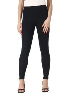 Saundarya Women’s Regular Fit Ankle Length Leggings Sizes: Small Size (S/M) for 26-30 inches Waist, Regular Size (L/XL) for 30-36 inches Waist and Plus Size (Plus Size for 36-42 Inches Waist)