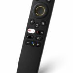 AULCMEET Non-Voice Remote Compatible with Realme Android LED Smart TVs with Streaming App Shortcut Buttons(Please Match The Image with Your Old Remote)