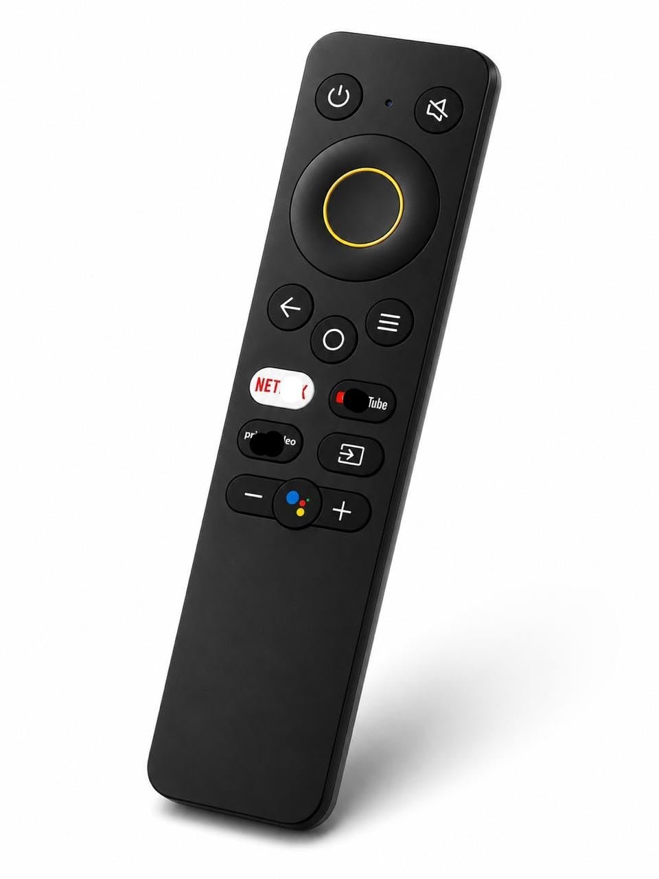 AULCMEET Non-Voice Remote Compatible with Realme Android LED Smart TVs with Streaming App Shortcut Buttons(Please Match The Image with Your Old Remote)