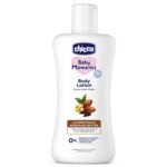 Chicco Baby Moments Body Lotion 200ml | Almond Milk & Murumuru Butter | Quick Absorb Formula with Natural Ingredients for Ultra Soft Skin | Dermatologically Tested | Parabens & Phenoxyethanol Free