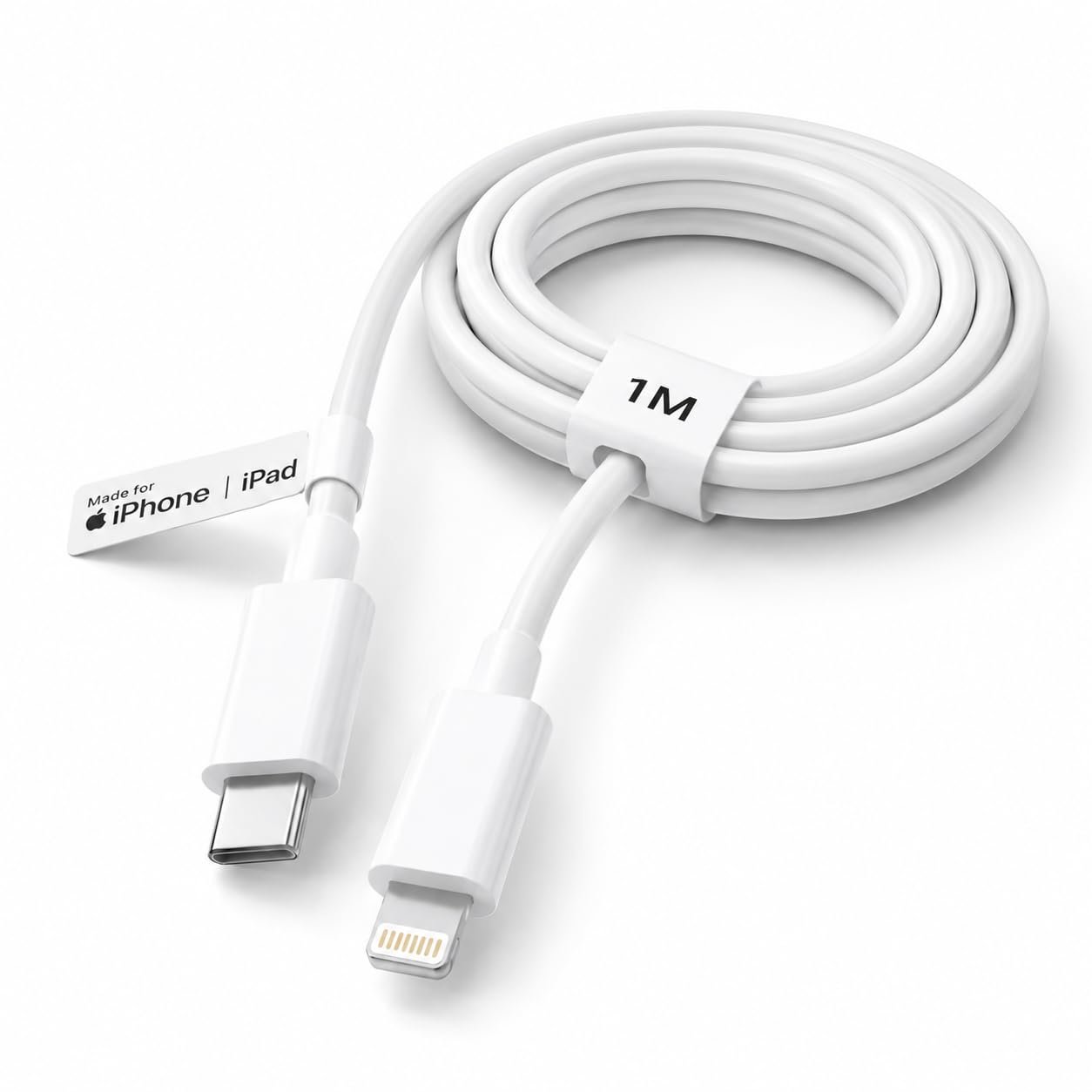27W USB C TO Lightning Fast Charging Cable With High-Speed Data Transfer Compatible with iPhone 14/14 Pro/ 14 Pro Max/ 13/13 Pro/ 13 ProMax/ 12/11/XR/XS/X/8 S