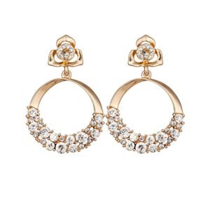 Shining Diva Fashion Latest Stylish Fancy Gold Plated Earrings for Women Girls (9567er)