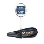 Yonex Astrox Attack 9 Ultra Strong Japan Made Graphite Strung Badminton Racquet with Full Cover (80 Grams – 32 Lbs Tension, Black)