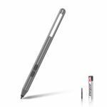 Surface Pro Stylus Pen – Compatible With Surface Book/Laptop/Go/3, Palm Rejection, 1024 Pressure Sensitivity (Grey)