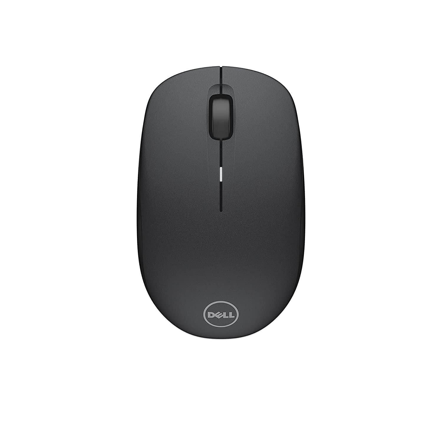 Dell WM126 Wireless Mouse, Optical, 1000 DPI, 3 Buttons,12 months runtime, AA battery, USB receiver, USB Type-A, RF Interface, scrolling wheel, Plug and Play, Black, 0.12 lb
