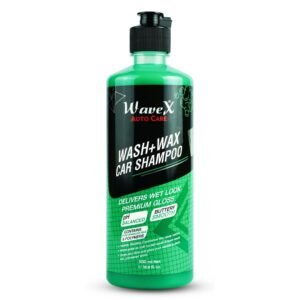 Wavex Wash and Wax Car Shampoo 500ml Gives Wet Look Shine,Buttery Smooth Feel, pH Neutral – Leaves no Water Spots