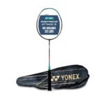Yonex Astrox Attack 9 Ultra Strong Japan Made Graphite Strung Badminton Racquet with Full Cover (80 Grams – 32 Lbs Tension, Turquoise Green)