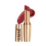 Lakme Powerplay Priming Matte Lipstick, Smooth Matte Finish, Lightweight Lipstick, Smudgeproof, Lasts 16hrs, Hydrates Lips, Cherry Chic, 3.6g