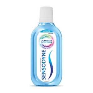 Sensodyne Mouthwash Complete Protection+ | Alcohol-free All-in-One Mouth Wash for Sensitivity Protection, Strong Teeth and Lasting Freshness, Pack of 250ml | No Burning Sensation