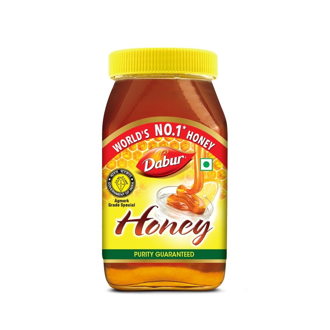 Dabur Honey – 1kg | Pure | World’s No.1 Honey Brand with No Sugar Adulteration | For Fitness & Health | Natural Immunity Booster | Rich in Antioxidants & Minerals