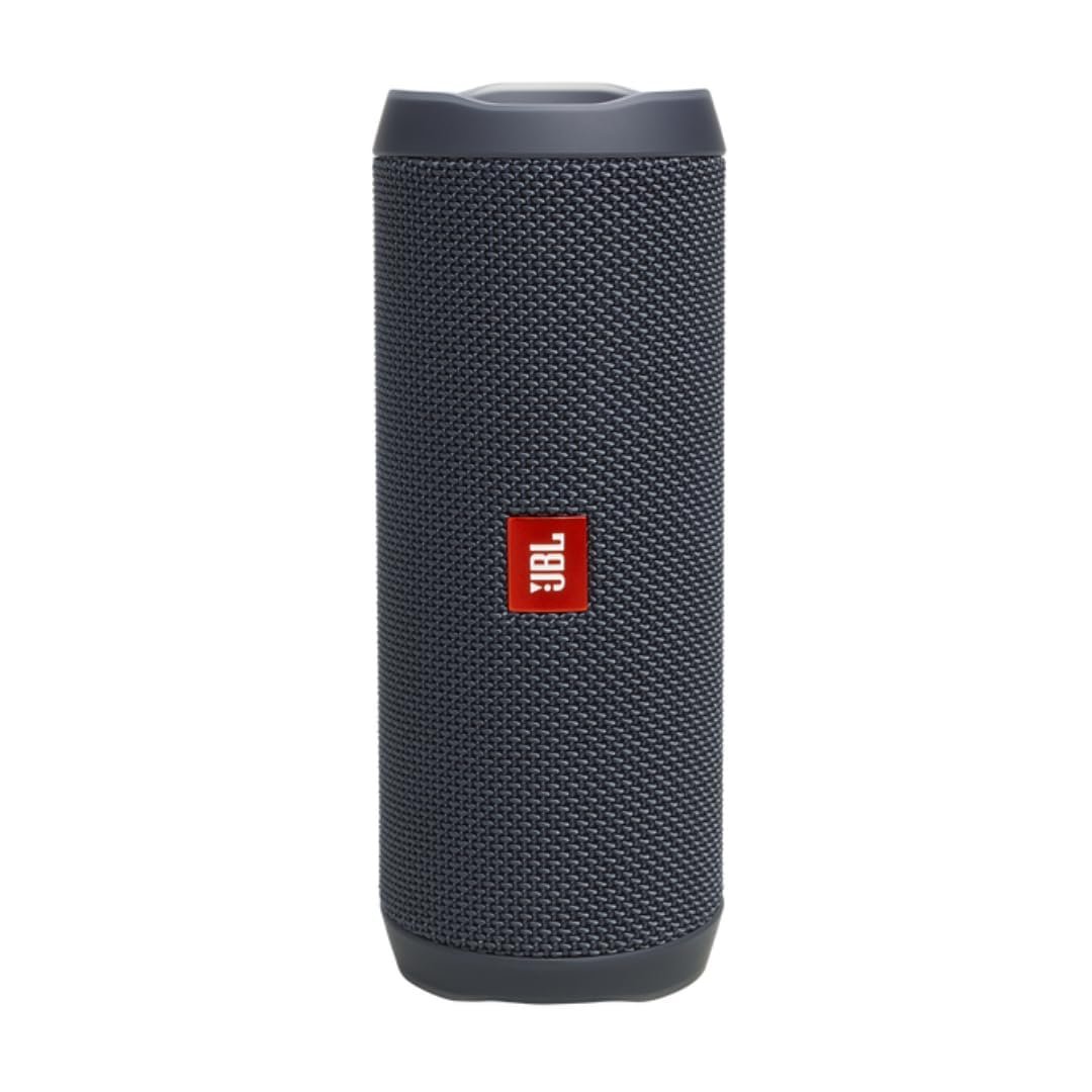JBL Flip Essential 2, Wireless Portable Bluetooth Speaker with Deep Base, IPX7 Water & Dustproof (Without Mic, Black)