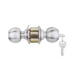 Godrej Cylindrical Lock | with 3 Keys | Classic Range | for Bedroom Door, Internal Wooden Door | 6cm (60mm) Backset | Suitable for Left/Right Handed & Inside/Outside Opening | 5 Years Warranty