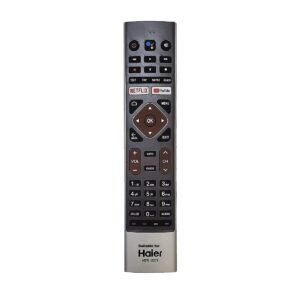 Compatible with Haier Tv Remote Model HTR-U27E Smart Android 4K LED Television Without Voice Command Feature Smart Android LED TV Universal Remote