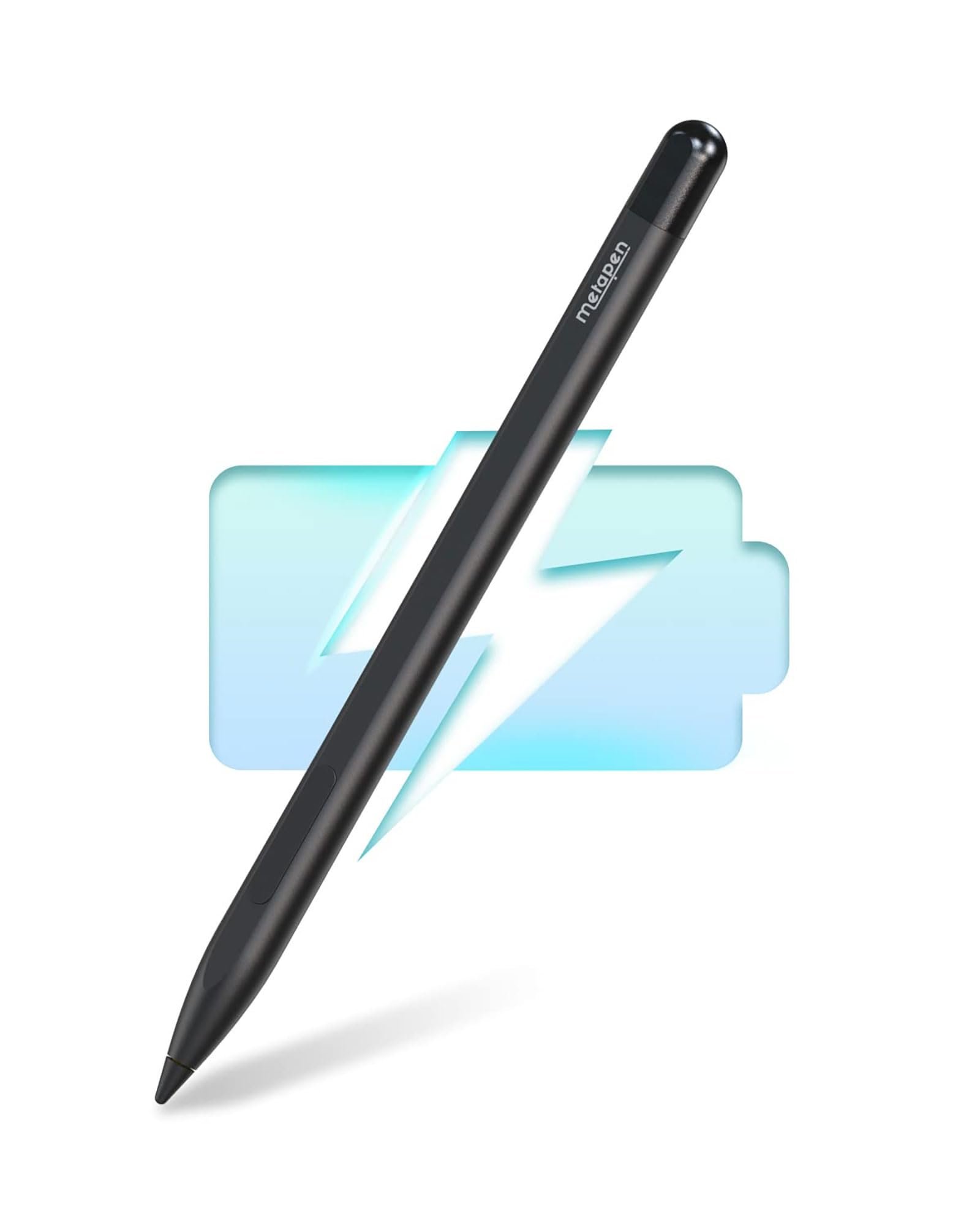 Metapen Stylus Pen M1 for Microsoft Surface (75-Day Battery Life, Smooth Writing) – Work for ASUS VivoBook Flip 14, Surface Pro 8/X/7, Surface (Go 3/Book 3/Laptop 4/Studio 2) for Students, Black