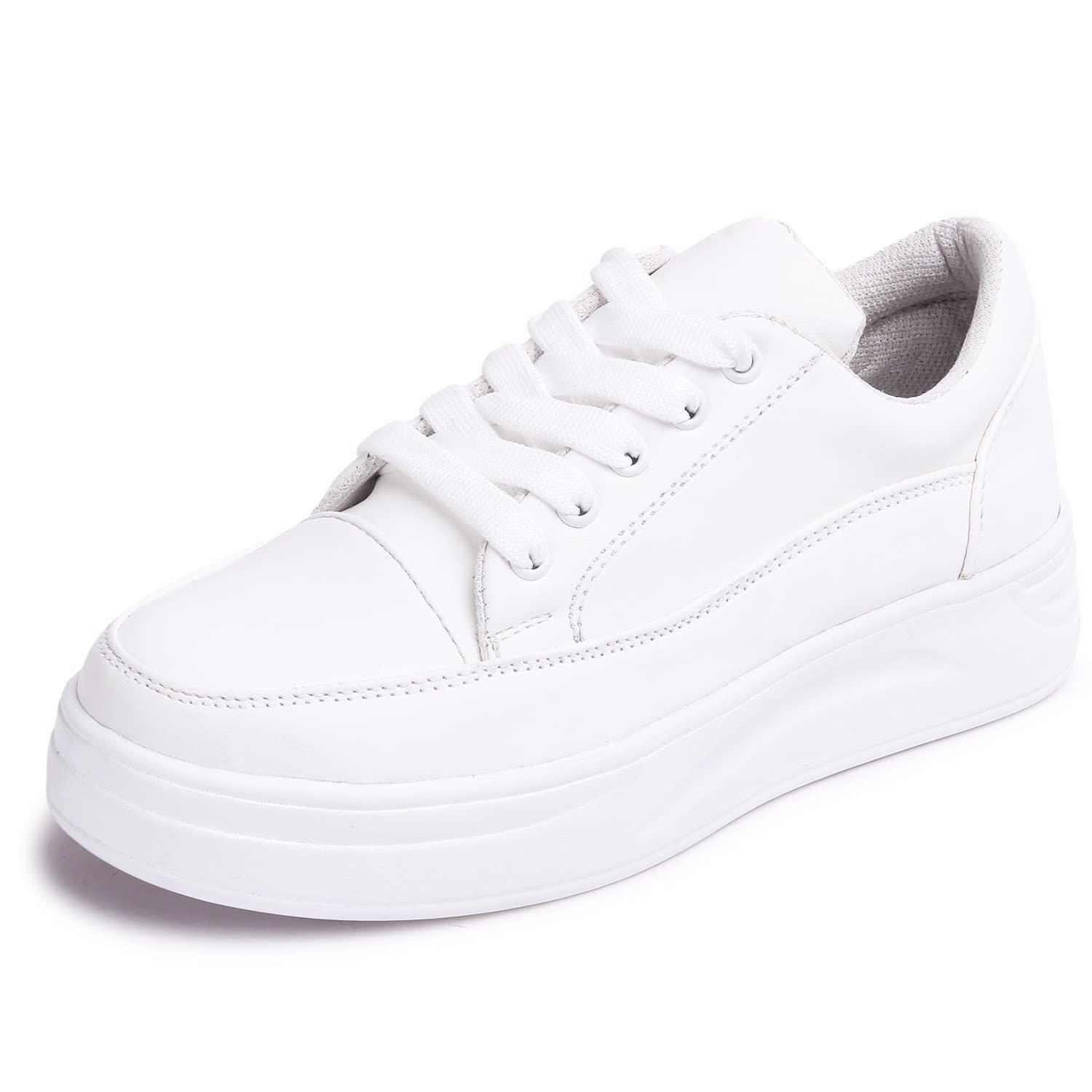 Vendoz Women Casual Stylish Sneakers I Cushioned Insole I All Day Comfortable I Lightweight and Stylish Shoes for Girls CNV7018