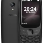 Nokia 6310 Dual SIM Keypad Phone with a 2.8” Screen, Wireless FM Radio and Rear Camera with Flash | 1 Year Replacement Guarantee | Black