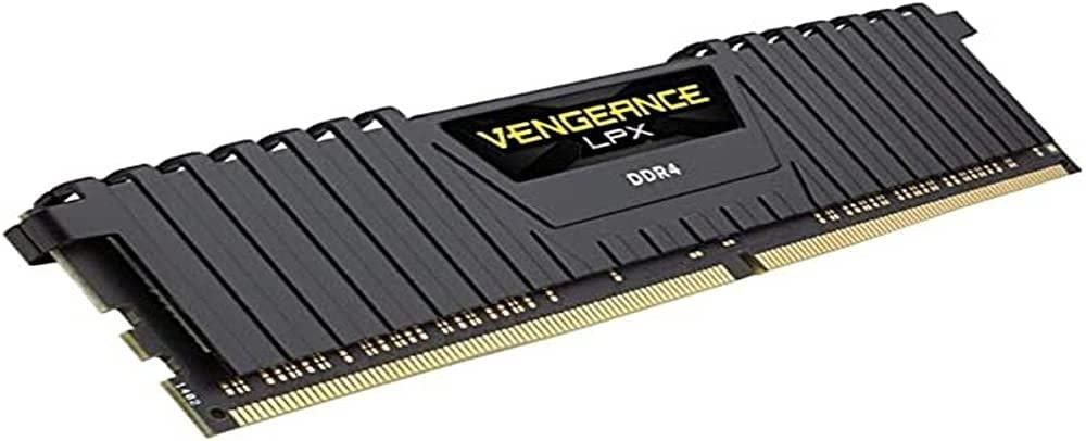 Corsair Vengeance LPX 8GB (1x8GB) DDR4 Up to 3200MHZ CL16 Desktop RAM (Black)