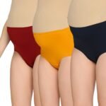 Women’s High Waist Soft Comfy Cotton & Breathable Maternity Panty|Pregnancy Panty|Maternity Panties (Pack of 3)