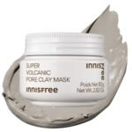 Innisfree Super Volcanic Pore Clay Mask | Korean Skincare with Volcanic Clusters & AHA | Triple Exfoliation for Deep Pore Cleansing, Oil Control & Smoother Skin | For Oily & Combination Skin.