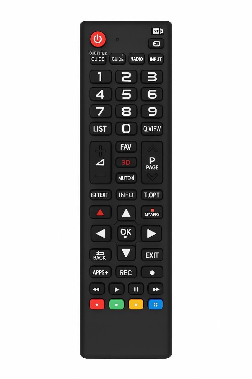 Replacement Remote Compatible with LG Smart TV | Universal Remote for LG LED OLED WebOS TVs (32/43/50/55 Inch) | No Setup Required