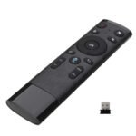 S5 Voice Remote, 2.4G Wireless Infrared Remote Control with 6 Axis Gyroscope and IR Learning, Air Fly Mouse with Voice Input for Original Android TV Box/Android TV/PC/Smart TV