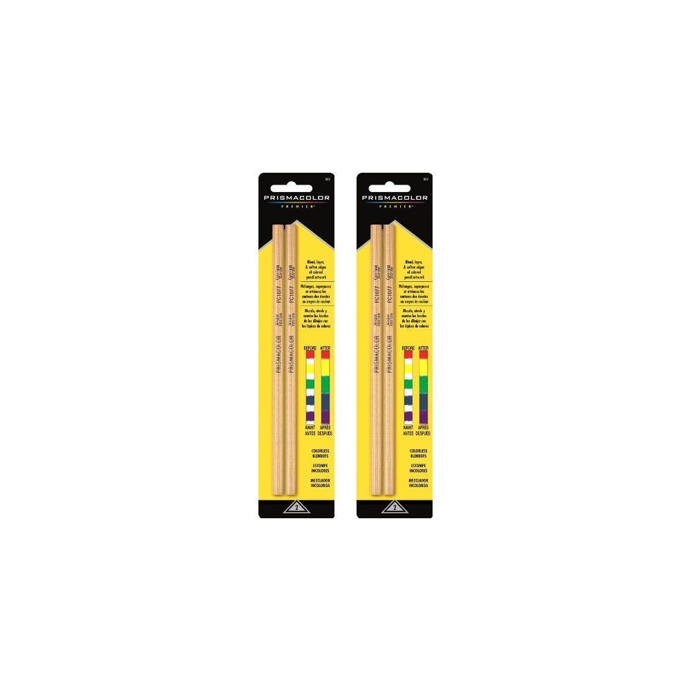 PRISMACOLOR Blender Pencils 2-Pack (4 Pencils), Multicolor