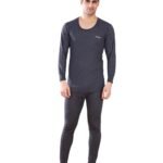 Lux Inferno Men’s Thermal Set | Full Sleeve Round Neck Top & Bottom Winter Innerwear | Soft & Warm Cotton Fabric