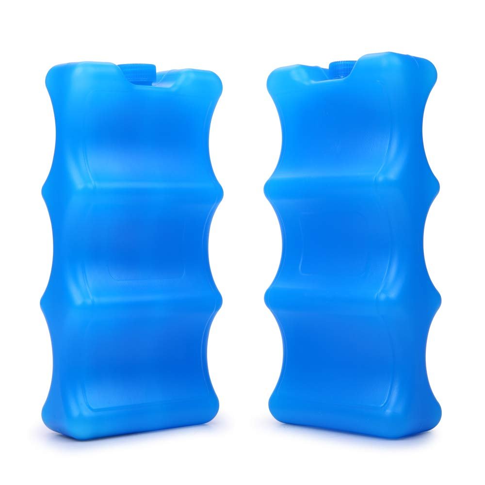 Reusable Ice Packs for Breastmilk Storage -Lunch Box and Breast Pump Bag，Fits Around Breastmilk Baby Bottles and Keep Fresh, 1pcs (blue2)