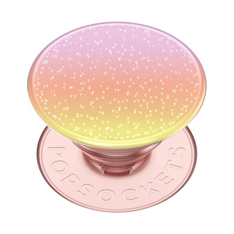 ​​​​PopSockets Phone Grip with Expanding Kickstand – Glitter Aura Sunrise