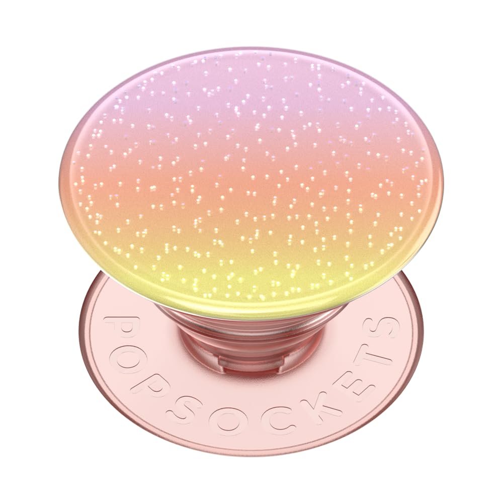 ​​​​PopSockets Phone Grip with Expanding Kickstand – Glitter Aura Sunrise