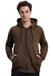 Wear Your Opinion Men’s Plus Size Fleece Zipper Hoodie Jacket
