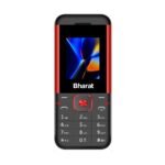 JioBharat K1 Karbonn 4G Keypad Phone with JioTV, JioHotstar, JioSoundPay, JioSaavn, Long Lasting Battery, LED Torch, Digital Camera | Black & Red | Locked for JioNetwork