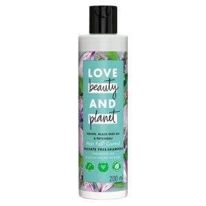Love Beauty & Planet Onion, Black Seed & Patchouli Hairfall Control Natural Shampoo|No Sulfates,No Paraben|200ml