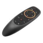 Air Mouse Wireless Infrared Remote Control 6 Axis Gyroscope IR Learning Original Fly Mouse with Voice Input Mic Compatible for Any Smart TV Android TV Box PC Projector Universal