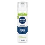 NIVEA MEN Shaving, Sensitive Shaving Foam for Face, 250ml