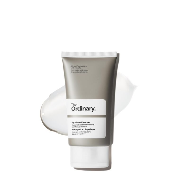 The Ordinary Squalane Cleanser, Hydrating Makeup Remover and Face Wash, Supports Moisture Barrier, Travel Size, 50ml