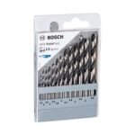 BOSCH Professional HSS PointTeQ 13pcs Set| PointTeQ Tip for Fast, Efficient Drilling | Wide Range of Sizes, One Compact Kit | Compact & Sturdy Case for Portability | 13 Metal Drill Bits