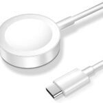 Thunder eagle for Apple Watch Charger Cable, 3FT USB C to Magnetic Wireless Fast i-Watch Charging Cord [Portable], Compatible with Watch Series Ultra/9/8/7/6/SE/SE2/5/4/3/2 (White1)
